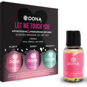 Dona scented massage gift set 3 pc