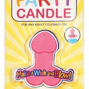 Party Candle - Make a Wish and Blow