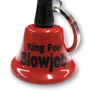 Ring for Blowjob KeyChain